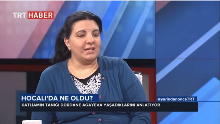 Tanıklar Hocalı`yı anlatıyor: - Dürdane Ağayeva - VİDEO