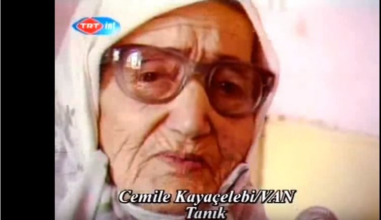 Ermeni Soykırımı Yalanı - Van Edremit Ermeni Vahşeti Tanığı Cemile Kayaçelebi - VİDEO