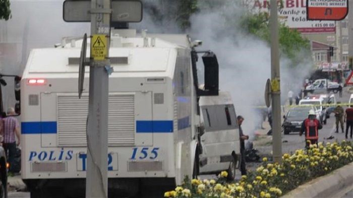 Car bomb explosion hits police station in Turkish province of Mardin - VIDEO - PHOTOS