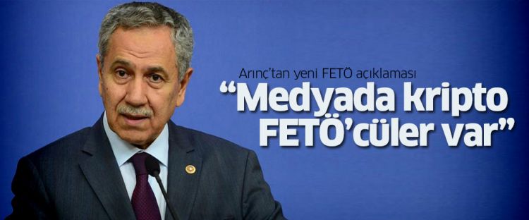 "Medyada kripto FETÖ'cüler var" - Arınç - FOTO GALERİ