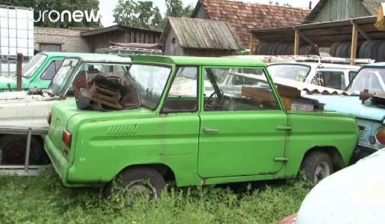 Los 'ZAZ', un tesoro de cuatro ruedas descubierto en Lituania - Video