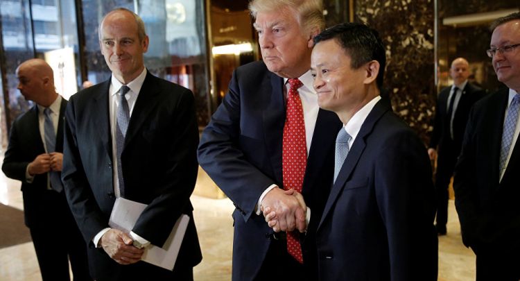 Alibaba'nın sahibiyle görüşen Trump: Çin'i çok seviyor, iyi şeyler yapacağız