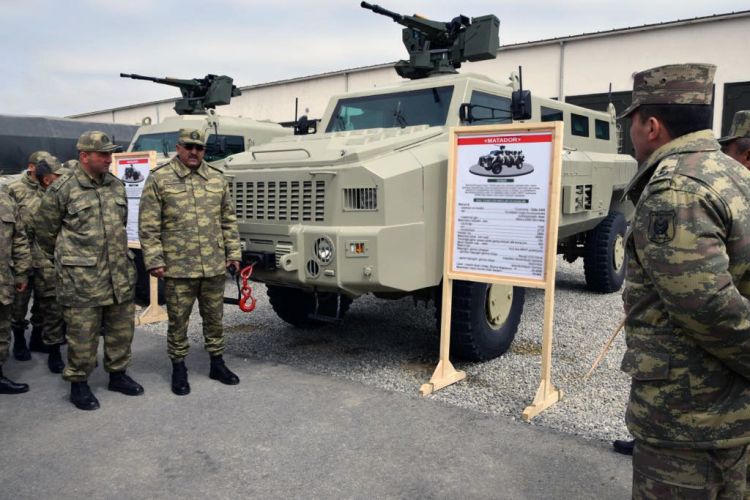 Weapons to be used during Azerbaijan-Turkey drills showcased