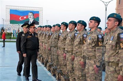 Azerbaijani peacekeepers return from Afghanistan