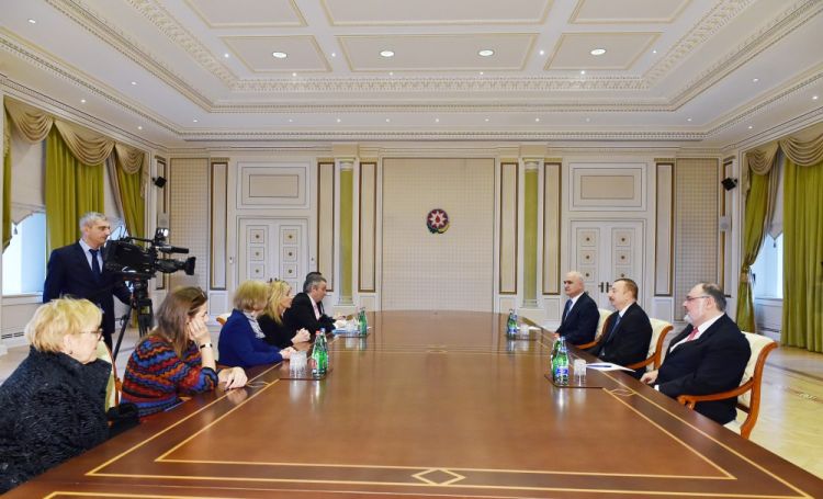 President Ilham Aliyev received delegation led by UK Minister of State for Trade and Export Promotion