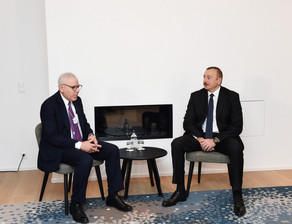 Ilham Aliyev has met with David Rubenstein