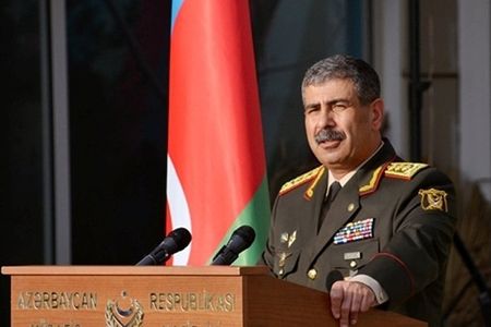 Azerbaijan Defense Minister left for Minsk