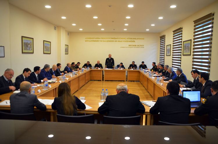 Unified Coordination Group held a meeting in the Naval Forces of Azerbaijan