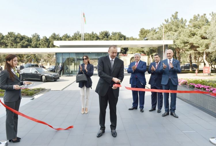 Opening ceremony of Bona Dea International Hospital held in Baku  President Ilham Aliyev attended the opening ceremony