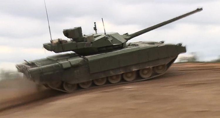 El nuevo tanque ruso Armata se probará durante la aurora boreal