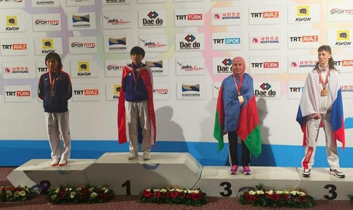 Parataekwondista de Azerbaiyán ganó el bronce en el campeonato mundial