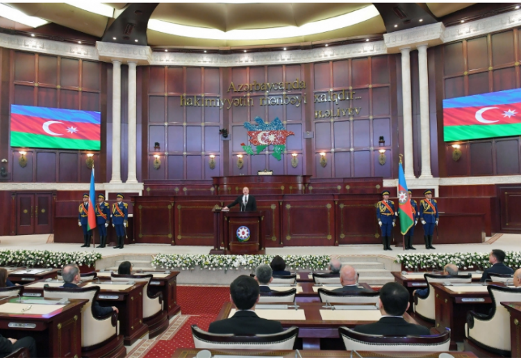 Состоялась церемония инаугурации Президента Азербайджанской Республики Ильхама Алиева