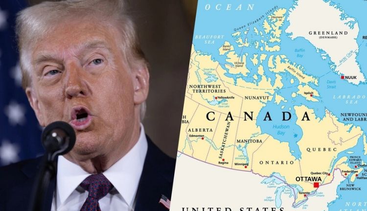 Трамп обратился к жителям Канады