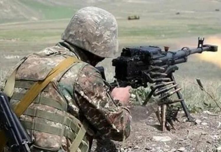 Армяне обстреляли позиции армии Азербайджана