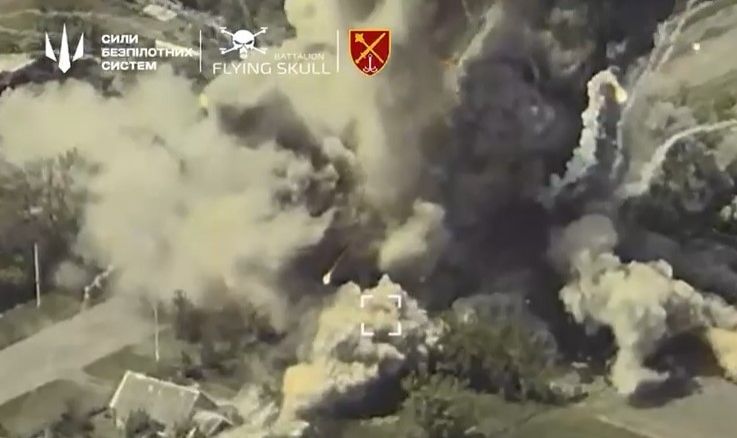 Украина уничтожила российский склад с боеприпасами с помощью бомбы Hammer