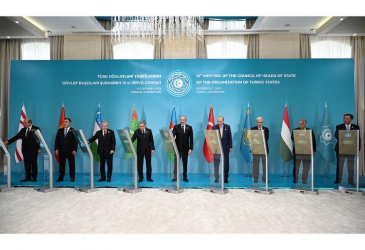 Президент Ильхам Алиев в режиме онлайн принял участие в церемонии закладки фундамента мечети, которую Туркменистан построит в Физули