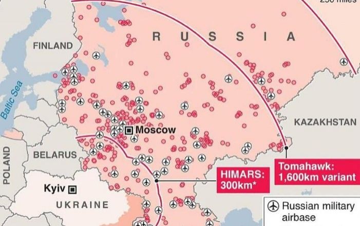 Tomahawk на старте: почти 2000 российских объектов в зоне удара